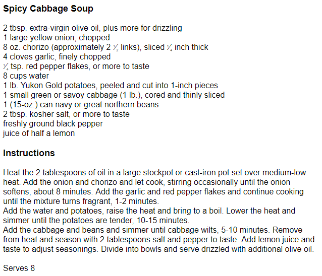 cabbage-soup